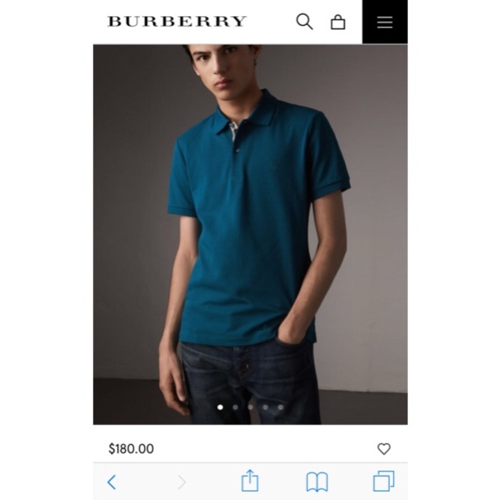 Burberry Men’s Polo